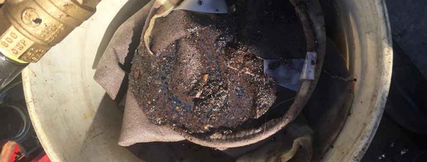 Vessel contamination